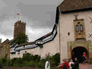 Vor der Wartburg